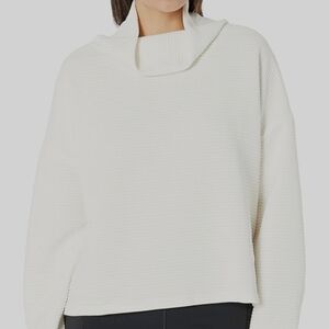 Danskin Ridge Cowl Neck Pullover XL